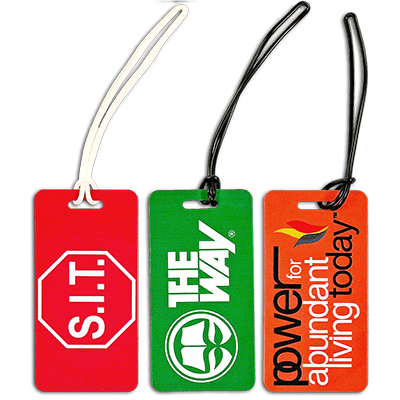 Vibrant   Luggage Tags Three Options