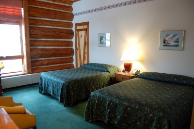 Inside a guest room at Camp Gunnison—The Way Household Ranch