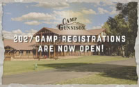 Registration Is Now Open for 2027 Camps at Camp Gunnison!